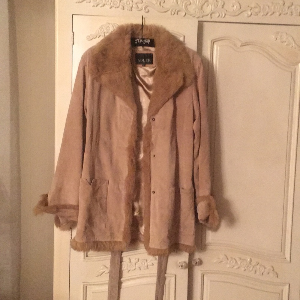 Adler collection leather jacket